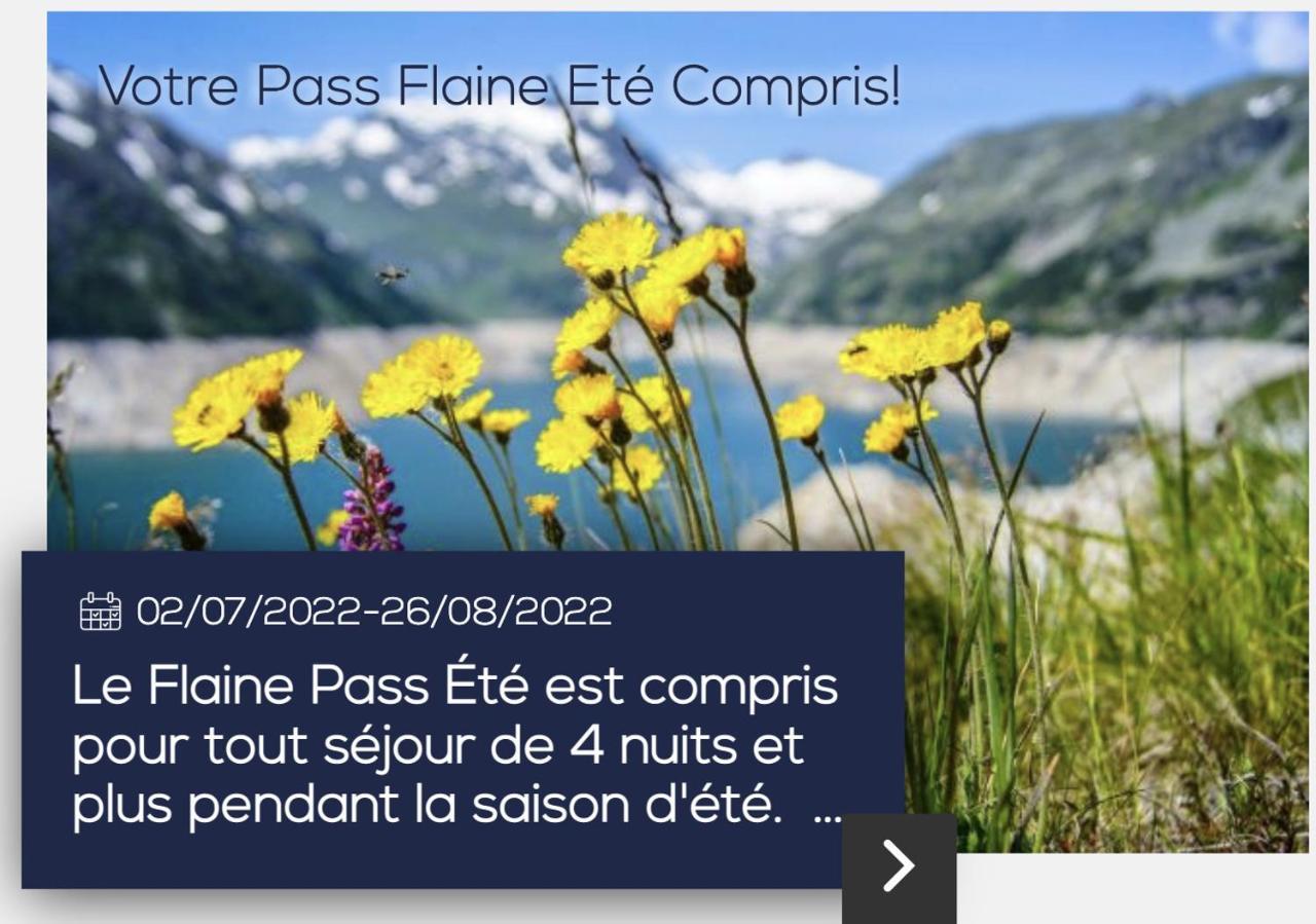 Spacious Apartment Iris, Flaine Foret 外观 照片